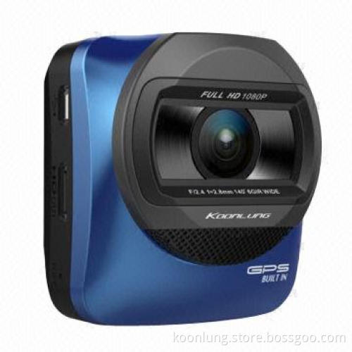 GPS Car Video Recorder with Mini Size, 1,920 x 1,080P Recording Resolution